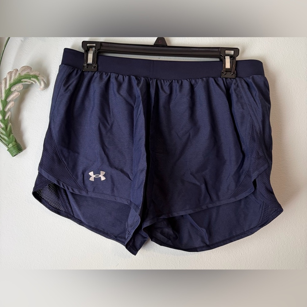Under Armour Women's Dark Blue Athletic Shorts